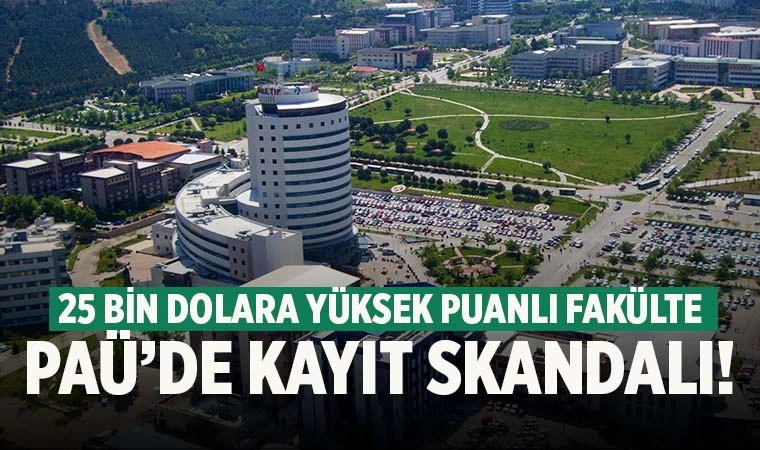 Pamukkale Üniversitesinde kayıt skandalı!