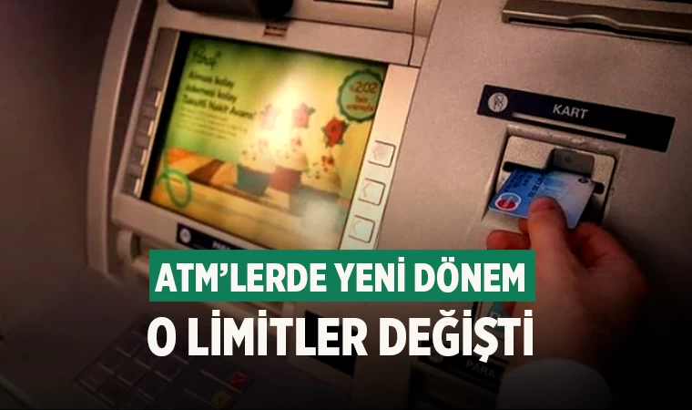 ATM'lerden nakit çekim limitlerini artırdı