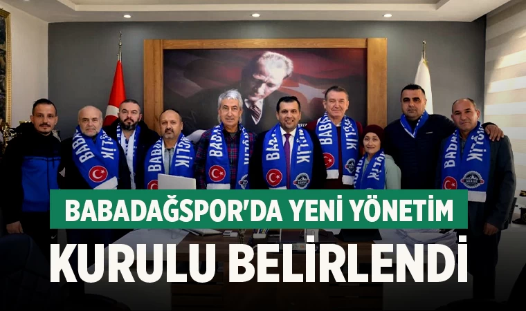 Babadağspor'da Yeni Yönetim Kurulu Belirlendi