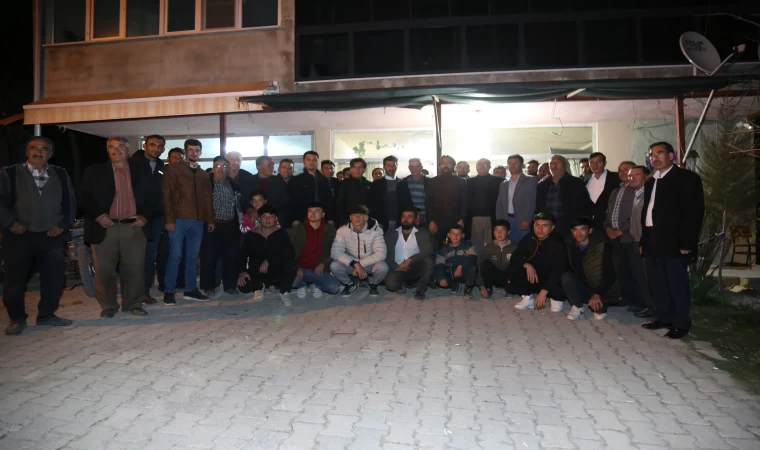 Başkan Arslan Çamlıbel Mahallesi’nde vatandaşlarla buluştu