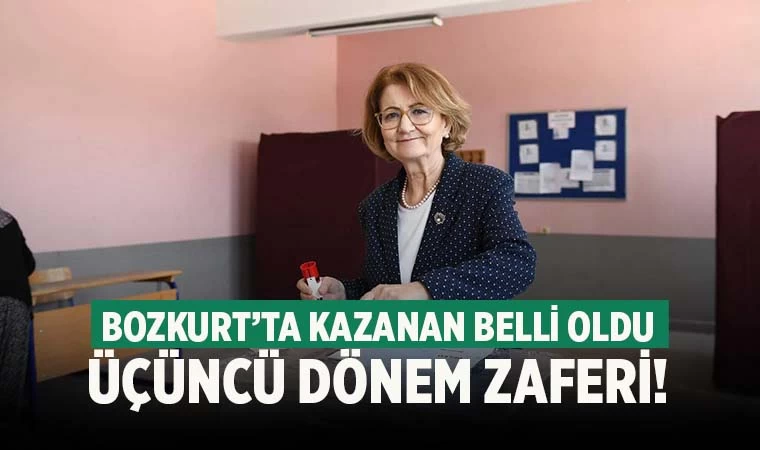 Denizli Bozkurt'ta seçimi CHP'li Birsen Çelik kazandı
