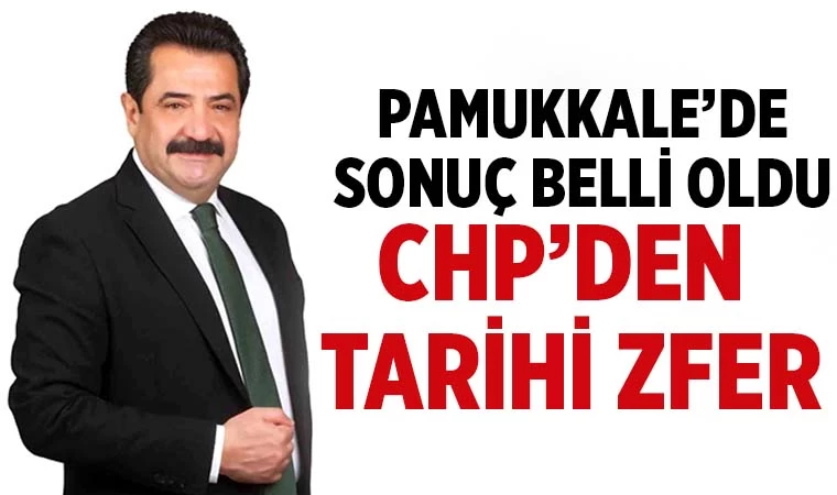 Pamukkale Belediye Başkanlığı seçimini CHP'li Ali Rıza Ertemur kazandı