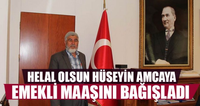 Emekli Maaşını Mehmetçik Vakfı’na Bağışladı