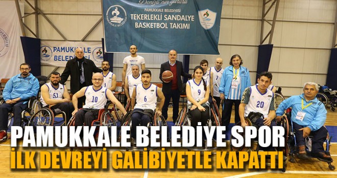 Pamukkale Belediye Spor ilk Devreyi Galibiyetle Kapattı