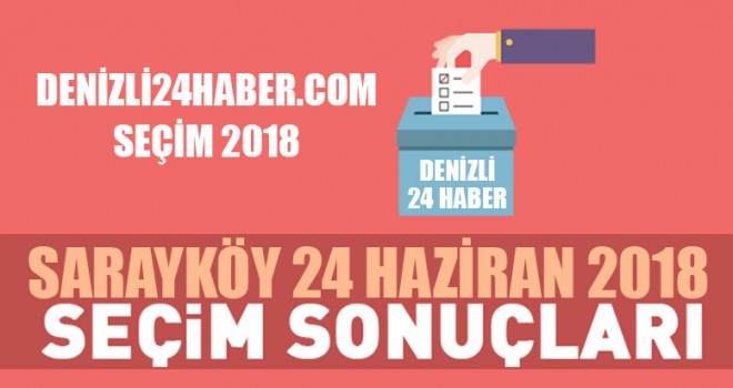 Sarayköy 2018 seçim sonuçları Sarayköy Cumhurbaşkanlığı seçim sonuçları