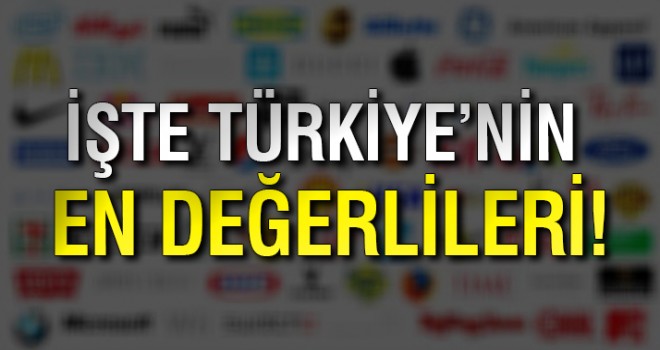 Türkiye'nin en değerli markası açıklandı