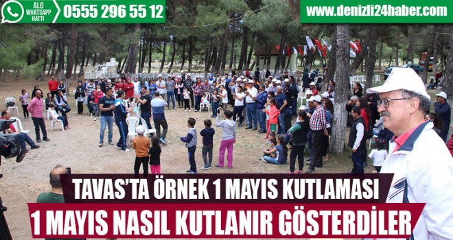 TÜM TÜRKİYE'YE ÖRNEK "1 MAYIS"