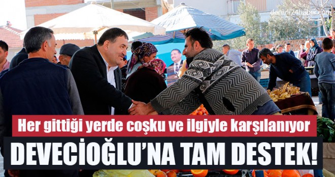 Turgut Devecioğlu’na Tam Destek!