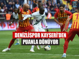 Kayserispor - Denizlispor Maç özeti