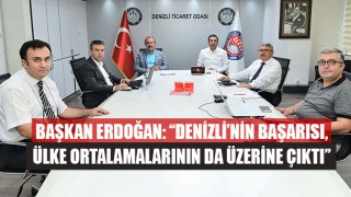 Başkan Erdoğan: “Denizli’nin başarısı, ülke ortalamalarının da üzerine çıktı”