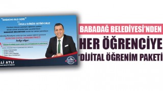 Babadağ Belediyesi’nden Her Öğrenciye ‘Dijital Öğrenim Paketi