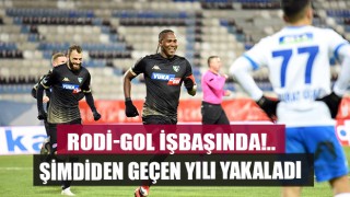 Denizlispor'da Rodallega golleriyle takımı sırtlıyor
