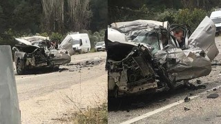 Fethiye-Antalya yolunda feci kaza: 5 ölü (1)