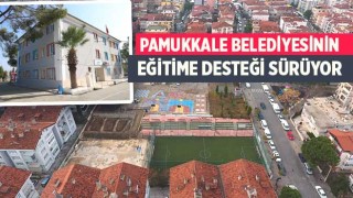 Pamukkale Belediyesinin Eğitime Desteği Sürüyor