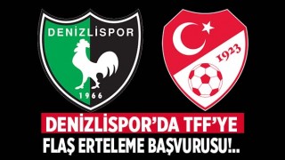 Denizlispor’dan TFF’ye ‘Bandırma maçı ertelensin’ başvurusu