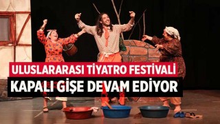 Denizli'de Uluslararası Tiyatro Festivali kapalı gişe devam ediyor