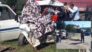 Karacasu'da kazada kamyonet ile tır çarpıştı Güven Gündüz öldü