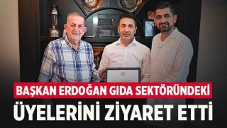 Başkan Uğur Erdoğan Gıda Sektöründeki Üyelerini Ziyaret Etti