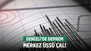 Denizli’de 3.4 büyüklüğünde deprem!