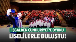 Pamukkale Belediyesi ‘İşgalden Cumhuriyet’e Oyununu Liselilerle Buluşturdu