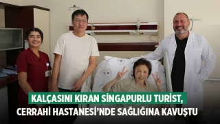 Pamukkale’de Düşerek Kalçasını Kıran Singapurlu Turist, Cerrahi Hastanesi’nde Sağlığına Kavuştu