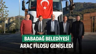 Babadağ Belediyesi Araç Filosu Genişledi