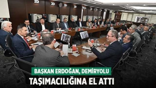 Başkan Erdoğan, Demiryolu Taşımacılığına el Attı