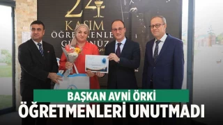 Başkan Örki, Öğretmenleri Unutmadı
