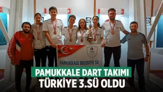 Pamukkale Belediyespor Dart Takımı Türkiye 3.Sü