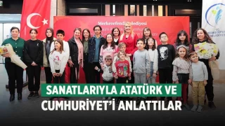 Sanatlarıyla Atatürk ve Cumhuriyet'i anlattılar