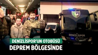 ilk yardımlar Denizlispor'un takım otobüs de götürüldü