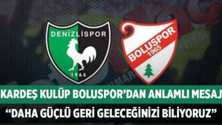 Boluspor’dan Denizlispor’da destek