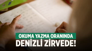Denizli okuma yazma oranlarında Türkiye’nin zirvesinde