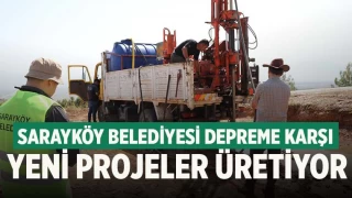 Sarayköy Belediyesi depreme karşı yeni projeler üretiyor