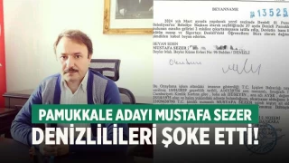 Mustafa Sezer, Denizlilileri Şok Etti!