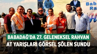 Babadağ'da 27. Geleneksel Rahvan At Yarışları sona erdi