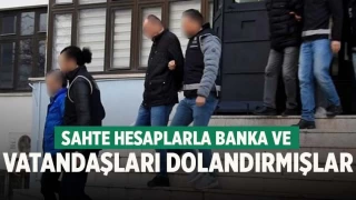 Denizli’de banka ve vatandaşları dolandıran 13 kişi tutuklandı