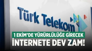 Türk Telekom’dan internet ücretlerine dev zam
