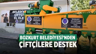 Bozkurt Belediyesi’nden Çiftçilere Destek