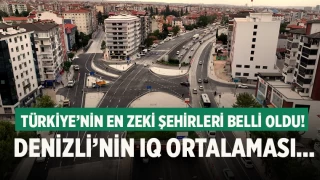 Türkiye’nin en zeki şehirleri belli oldu! Denizli'nin IQ ortalaması...