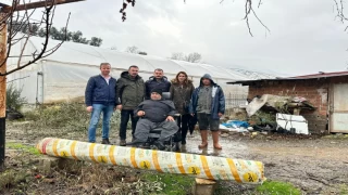 Manisa Büyükşehir Belediyesi, Zarar Gören Seracılara Destek Sağlıyor