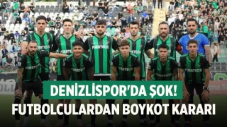 Denizlispor'da şok! Futbolculardan boykot kararı
