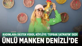 Tuğba Özay’dan Denizlili kadınlara destek!