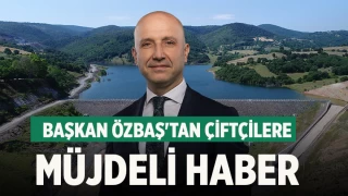 Başkan Özbaş'tan çiftçilere müjdeli haber