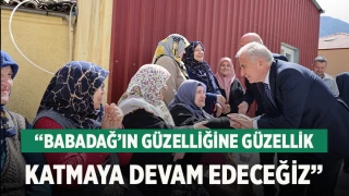 Başkan Zolan, Babadağ'da hemşehrileriyle bir araya geldi