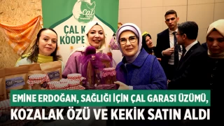 Emine Erdoğan, Sağlığı İçin Çal Garası Üzümü, Kozalak Özü Ve Kekik Satın Aldı