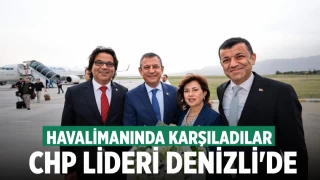 CHP Lideri Özgür Özel Denizli'de