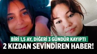 Denizli'de kayıp olan 2 kız bulundu