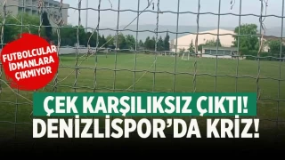Denizlispor’da kriz! Futbolculardan boykot