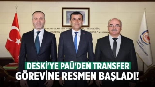 DESKİ Genel Müdürü Prof. Aydın, görevine resmen başladı